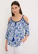 Haut en viscose avec bordure en dentelle, bonprix