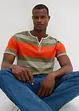 T-shirt col Henley manches courtes, bonprix