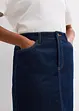 Jeansrock Mid Waist, Low Stretch, bonprix