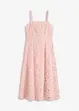 Robe en dentelle à bretelles, bonprix