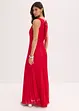 Chiffonkleid mit Plisseé-Rock und Accessoire-Schnalle, bonprix