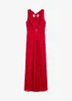 Chiffonkleid mit Plisseé-Rock und Accessoire-Schnalle, bonprix