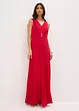 Chiffonkleid mit Plisseé-Rock und Accessoire-Schnalle, bonprix