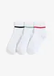Kurze Tennissocke mit Bio-Baumwolle und Frottee in der Innensohle (3er Pack), bonprix