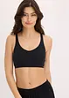 ​​​​Wattierter Feel Comfort Lasercut T-Shirt BH ohne Bügel, bonprix
