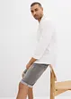 Stretch-Jeans-Bermuda mit umgeschlagenem Saum, Regular Fit, bonprix