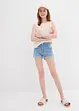 Short en jean, taille mi-haute, bonprix