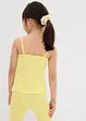 Lot de 3 tops à fines bretelles 100% coton, bonprix