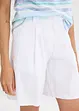 Short léger en lin mélangé, bonprix