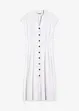 Robe midi légère en lin mélangé, bonprix