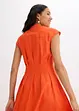 Robe midi légère en lin mélangé, bonprix
