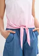 Lot de 2 tops 100% coton, bonprix
