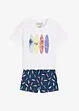 T-shirt et short 100% coton (ens. 2 pces), bonprix