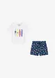 T-shirt et short 100% coton (ens. 2 pces), bonprix
