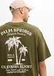 T-shirt avec imprimé dos, loose, bonprix