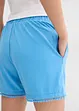 Short en jersey de viscose mélangée avec taille élastiquée et dentelle, bonprix