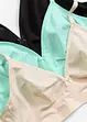 Lot de 3 soutiens-gorge coton sans armatures, bonprix