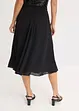 Midirock mit Ruffle und Chiffon, bonprix