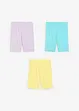 Lot de 3 cyclistes en coton extensible, bonprix