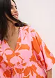 Robe longue en satin fluide, bonprix