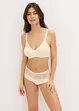 Culotte Maxi avec dentelle, découpes laser, bonprix