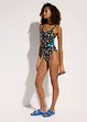 Maillot 1 pièce sculptant, maintien léger, bonprix