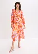 Chiffonkleid mit Volants, bonprix