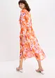 Chiffonkleid mit Volants, bonprix
