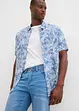 Bermuda confortable en jean et molleton, Regular, bonprix