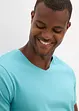 T-Shirt mit V-Ausschnitt (5er Pack), bonprix