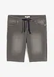 Bermuda confortable en jean et molleton, Regular, bonprix