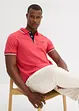 Lot de 2 polos en maille piquée 100% coton, bonprix