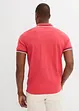 Lot de 2 polos en maille piquée 100% coton, bonprix