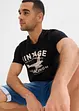 T-Shirt aus Flammgarn, bonprix