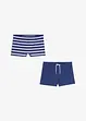 Lot de 2 shorts de bain, bonprix