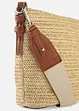 Sac à bandoulière aspect paille, bonprix