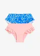 Bas de bikini fille (ens. 2 pces), bonprix