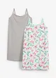 Lot de 2 nuisettes fille, bonprix