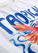T-shirt en coton et soie, bonprix
