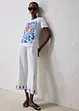 T-shirt en coton et soie, bonprix