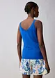 Top en maille de coton et soie, bonprix