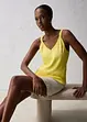 Top en maille de coton et soie, bonprix