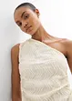 One-Shoulder-Top in Struktur Optik, bonprix