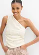One-Shoulder-Top in Struktur Optik, bonprix