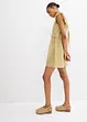 Transparentes Minikleid mit Volants, bonprix