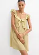 Transparentes Minikleid mit Volants, bonprix