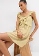 Transparentes Minikleid mit Volants, bonprix