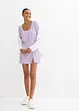 Shirtkleid aus strukturiertem Crêpe, bonprix