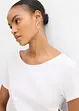 Figurbetontes T-Shirt aus reiner Bio-Baumwolle, bonprix