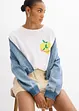 Oversize-Shirt aus reiner Bio-Baumwolle, bonprix